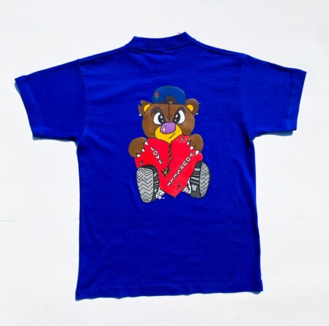 Blue "Broken Hearted Teddy Bear" T-shirt